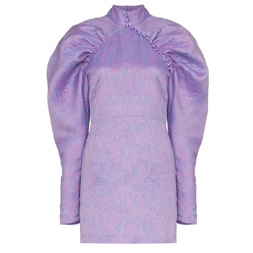 Kim Afterglow Jacquard Mini Sheath Dress